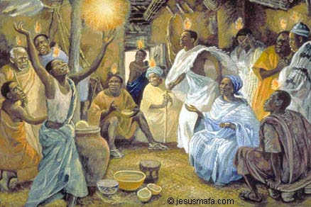 Pentecost - Jesus Mafa